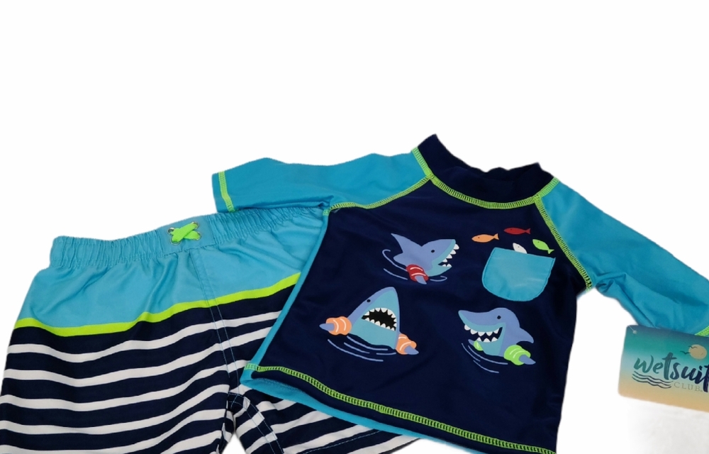 Wetsuit 2 pc Toddler boys swim set